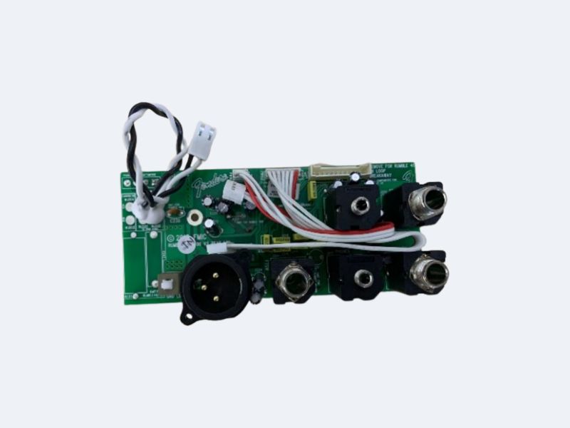 Board rear I/O amplifier